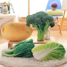 3D Stuffed Peach Fruit Pillow Plush Toy Soft Cushion Couch Decoration Gift