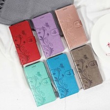Funda tipo billetera de cuero con soporte para tarjetas para Huawei P30 P20 P10 Nova Y70 Y90 Mate 60