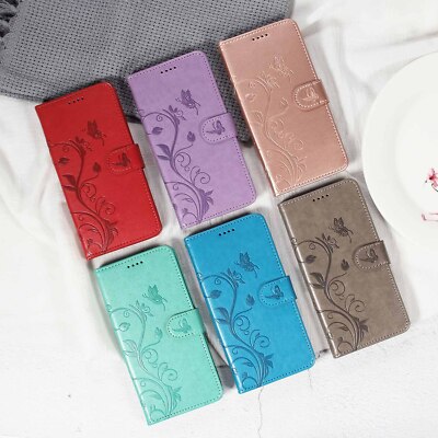Leather Wallet Stand Card Case Cover For Huawei P30 P20 P10 Nova Y70 Y90 Mate 60