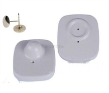 500Pcs Clothing Store Security Hard Tag Anti Theft New 8.2MHZ Small Square Ea os