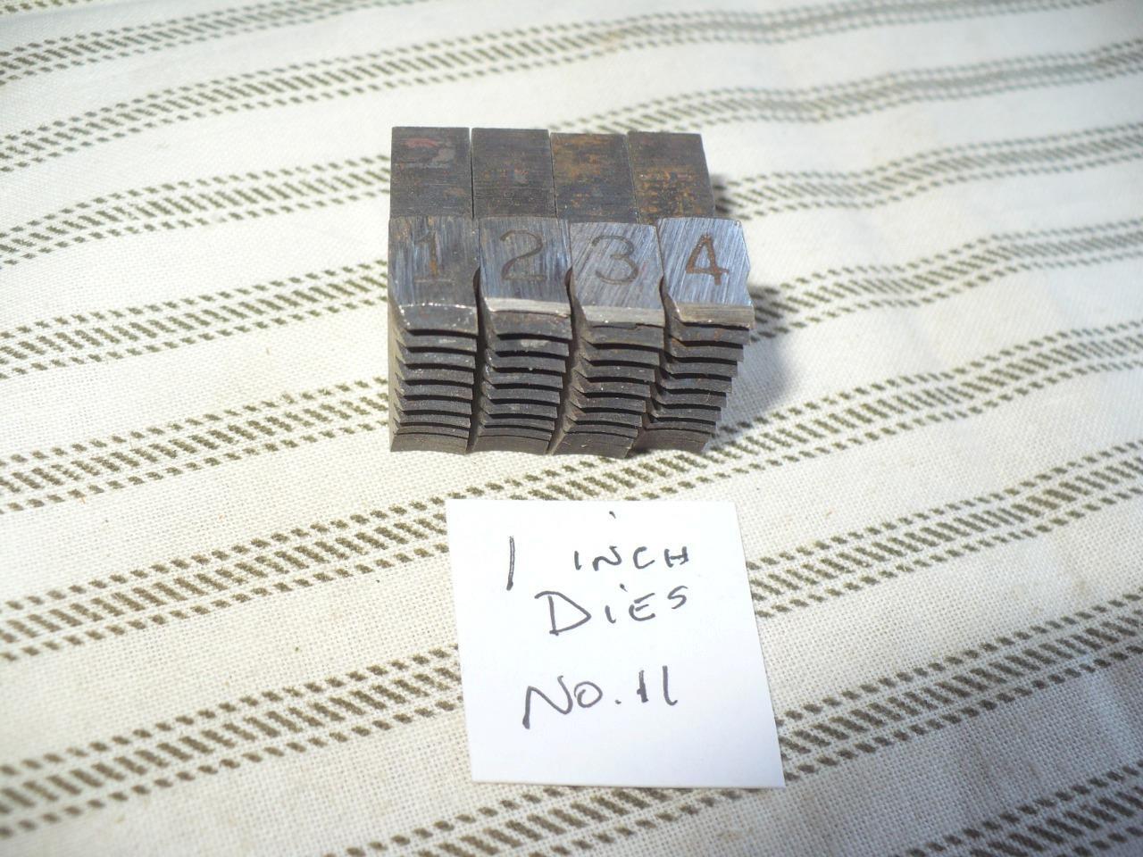 Set of Toledo 1 Inch Pipe Threader Dies No 11 Old New Stock eBay