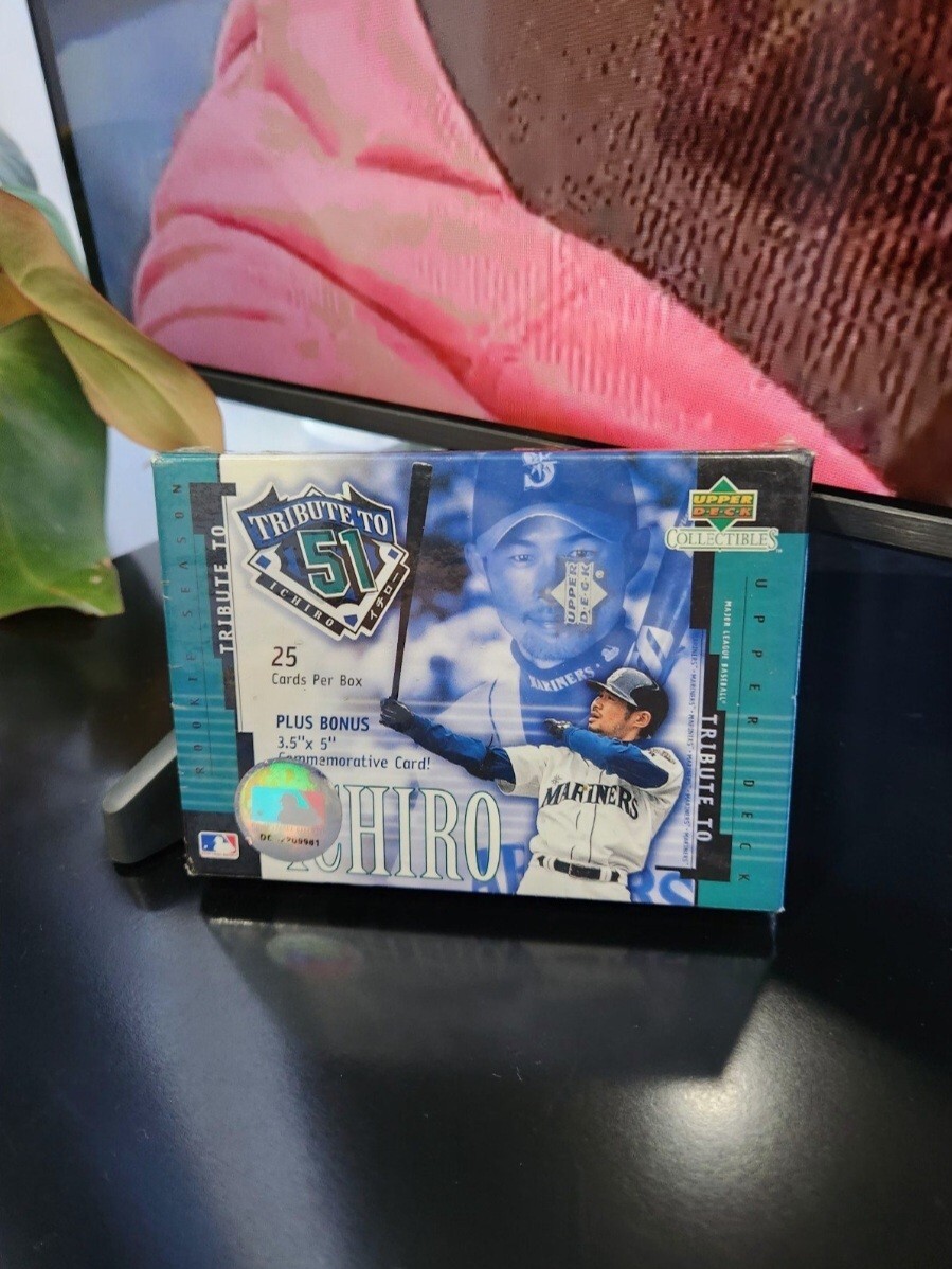 Upper Deck Tribute to 51: ICHIRO Box Set (2001), 25 Factory-Sealed 