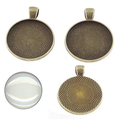 Cabochon in vetro trasparente o clear Cabochon in vetro trasparente o clear