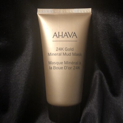 AHAVA 24k Gold Mineral Mud Mask 1.7oz New & Sealed