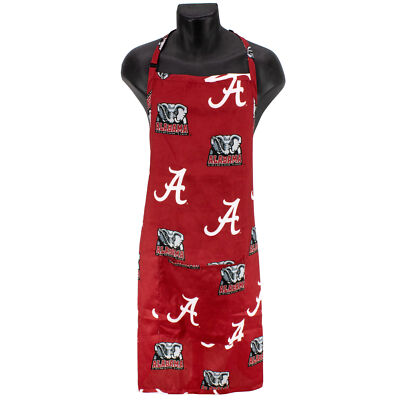 NCAA Adjustable Tailgating Grilling Apron 9'' Pocket PYT Pick Your Team