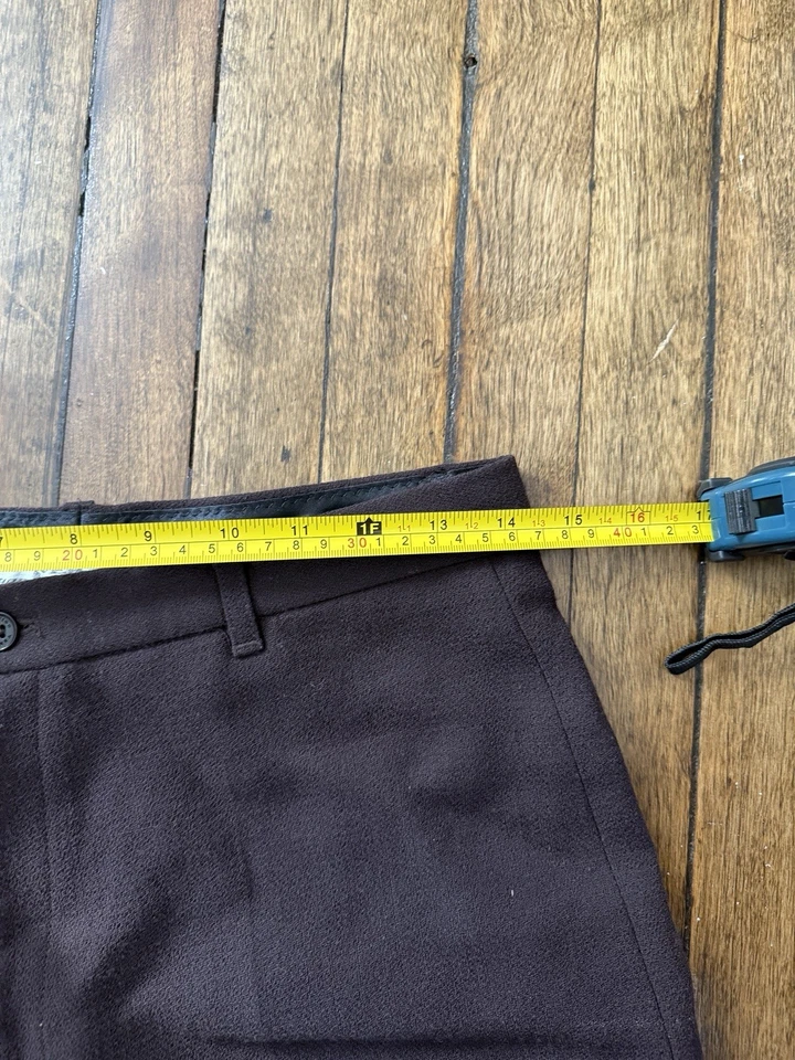 Vertigo Black Work/Dress Pants Made in France Women's size 4 Foto 4 de 4