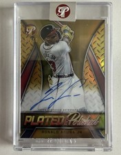 SEALED 2025 Topps Pristine Ronald Acuna Jr Auto Gold /50 Plated & Polished