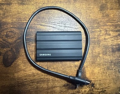 Samsung T7 Shield Portable SSD 4TB - USB-C External Drive  - Works Great!