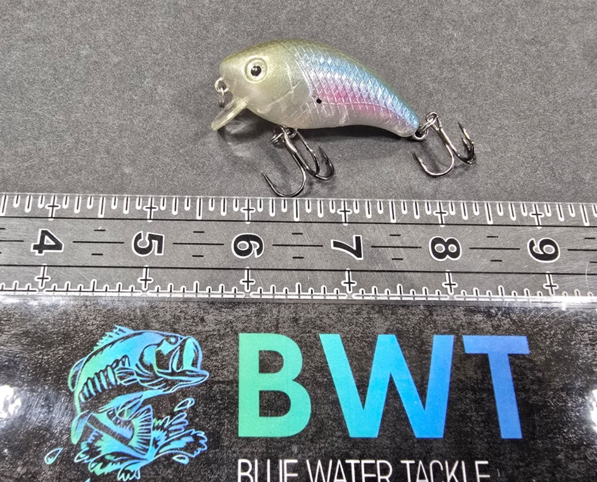 Mann's Baby 1-Minus Crankbait - Grooved: Ghost Minnow | eBay