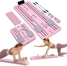 Pilates Board Portable Reformer 6-in-1 Foldab...