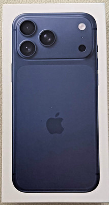 Apple iPhone 17 Pro Max- 256GB - Midnight Blue  BOX ONLY