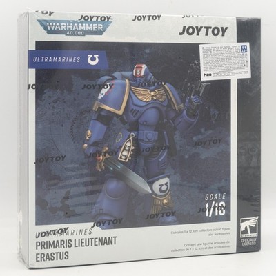 Warhammer 40k Actionfigur 1/18 Ultramarines Primaris Lieutenant Erastus 12  cm