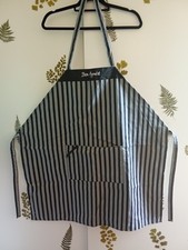 Sch&uuml;rze schwarz grau gestreift Vintage 90's
