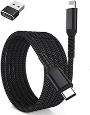 10FT USB C to Lightning Cable for iPhone and iPad