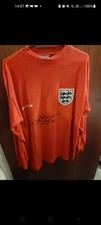England Signed Geoff Hurst Shirt 89 of 100 World Cup Buy Not Coa Leter With It