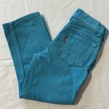 80s Vintage Kids Levi  s Blue Jeans Size 6 Made in USA