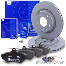 ATE BREMSSCHEIBEN Ø280 BELÜFTET +BELÄGE VORNE FÜR VW PASSAT 3B 3BG 1.6-1.9 96-00