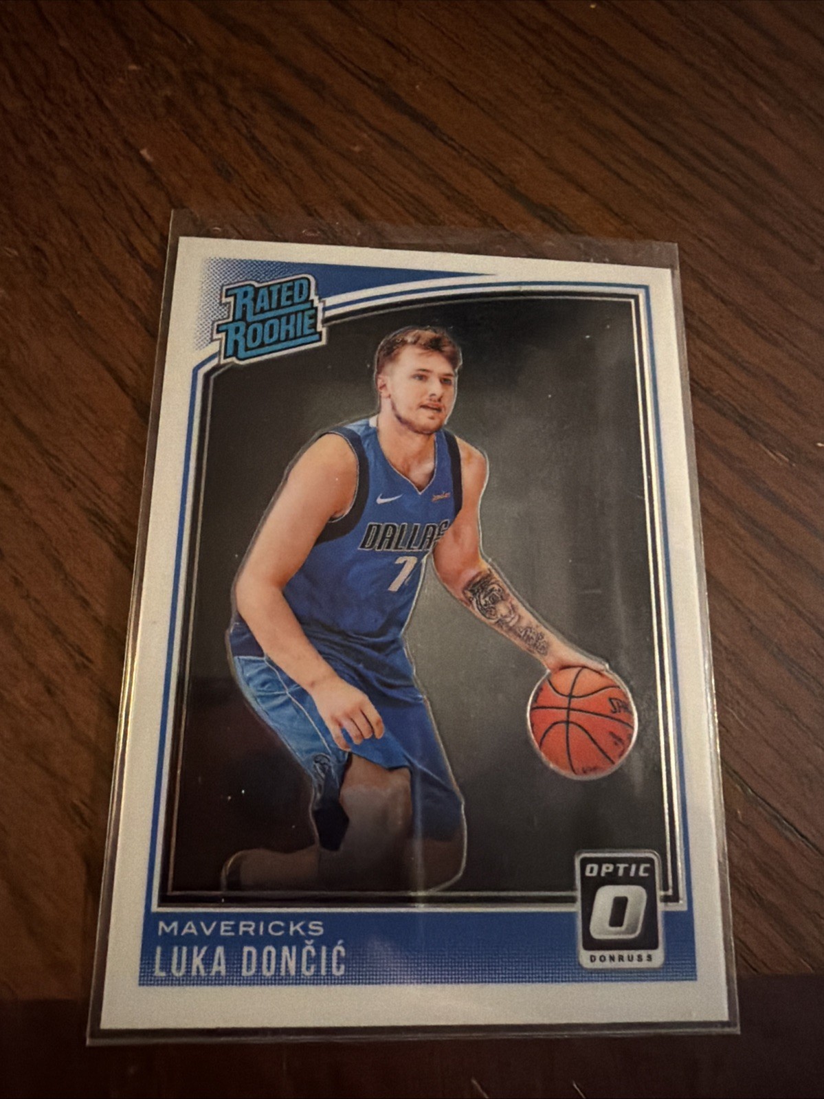 2018-19 Donruss Optic #177 Rated Rookie Luka Doncic Rookie Mavericks