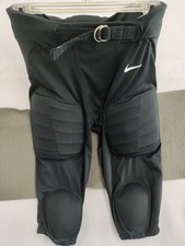 Nike Dri Fit Integrated Padded Football Pants Black Youth Size Medium 7 Pads