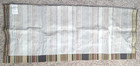 Waverly Rod Pocket Paisley Valance w/ Button Trim ~ Brown Pink Tan 18" x 42" — photo 8
