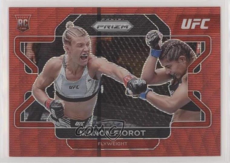 2022 Panini Prizm UFC Ruby Wave Prizm Manon Fiorot #36 0s9t