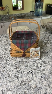 Vintage Longaberger 2000 Christmas Collection Deck the Halls Basket