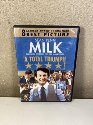 Milk DVD 2010 Canadian Edition Sean Penn Biographical Drama Film Tested Working