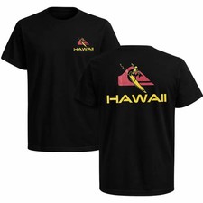 Surf Tshirt Retro Hawaiian Wave Graphic Tee Tropical Beach Summer Lifestyle
