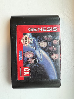 Sega Genesis Star Trek The Next Generation Game Vtg. 1993 Tested 