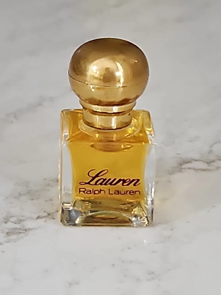 PERFUME VINTAGE Lauren Ralph Lauren 1/8 oz mini tamaño de viaje perfume completo Foto 4 de 4