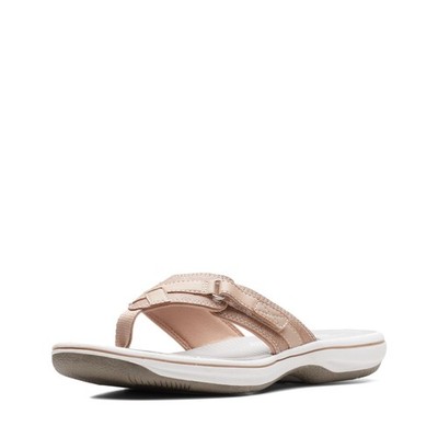 Damen Breeze Sea Flipflop, Taupe Synthetic, 40 EU