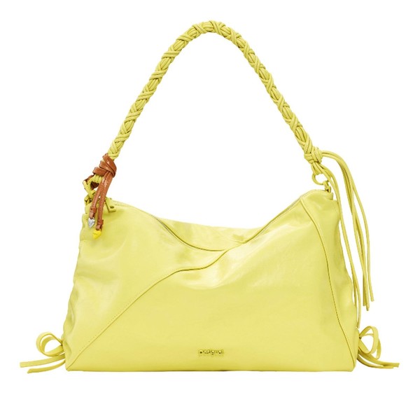 Desigual Rodio Leiria Shoulder Bag Schultertasche Tasche Lima Gelb Neu-image
