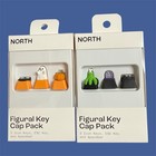 North Figural Keyboard Key Cap Pack 2 SETS  Halloween Design NEW SEALED IN BOX