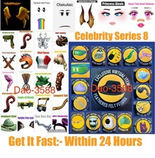 Roblox Celebrity Series 2 & 8 - Toy Code - See From List -Get it Within 24hr