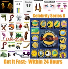 Roblox Celebrity Series 2 & 8 - Virtual Item Code - See From List - Plus others