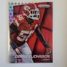 2014 Prizm Derrick Johnson #88 NFL Shield SP /75