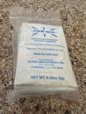 For-Bid for Dogs Cats Coprophagic Deterrent Stop Stool Eating 12 Packets - New