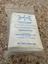 For-Bid for Dogs Cats Coprophagic Deterrent Stop Stool Eating 12 Packets - New