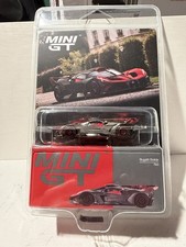 Mini GT 1/64 Bugatti Bolide red chase car NIB