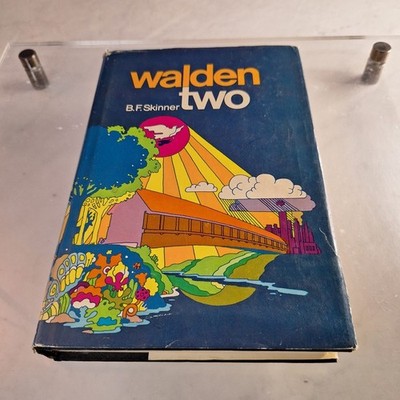 Walden Two by B.F. Skinner Book Club Edition 1948 HCDJ