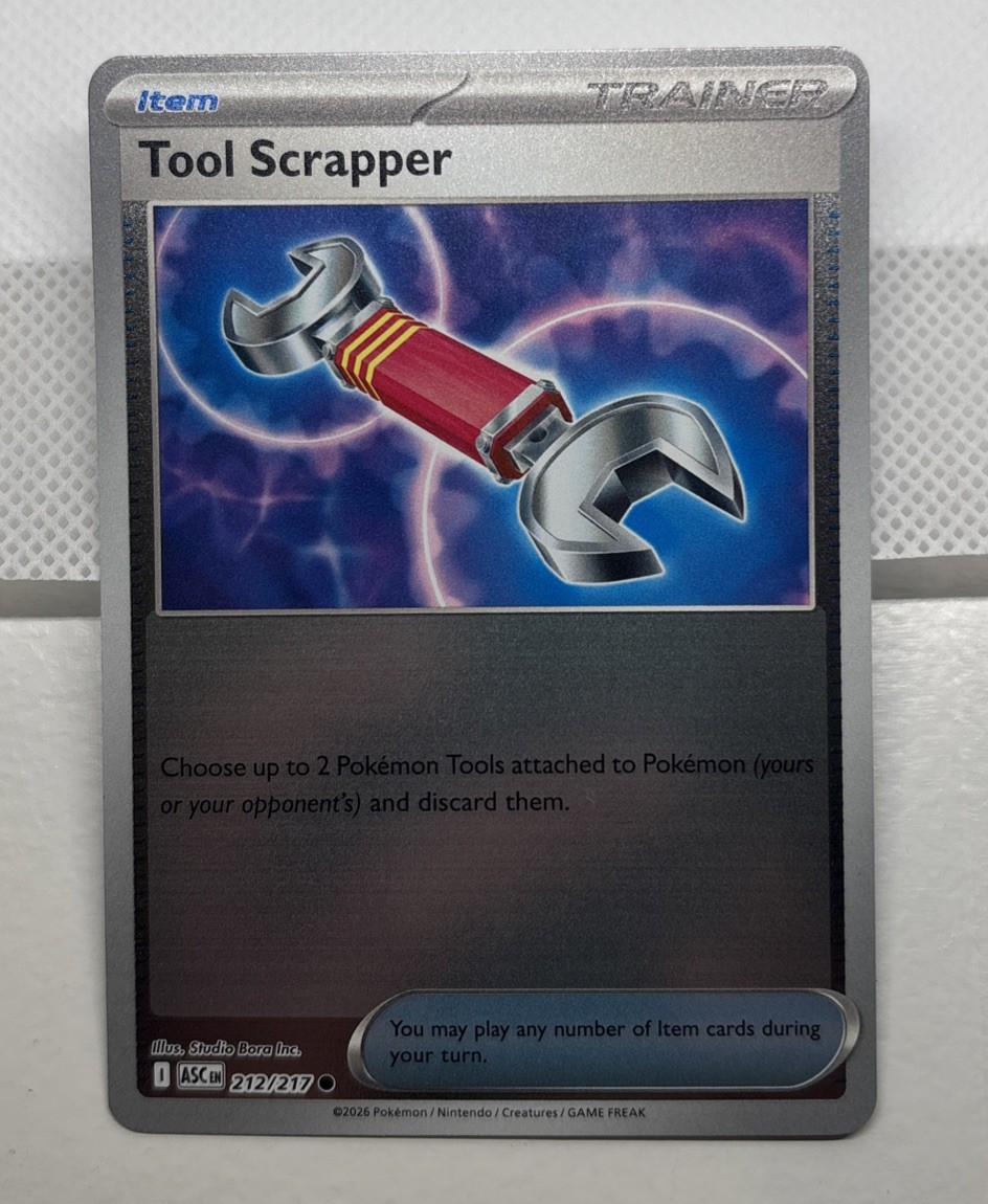 Pokemon TCG - Ascended Heroes - (Reverse Holo) - Tool Scrapper - 212/217