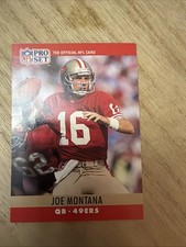 1990 Pro Set - Joe Montana #293