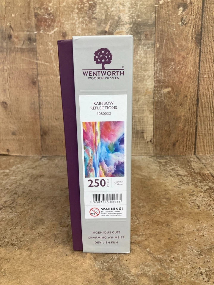 Wentworth Extra Difficult Wood Jigsaw Puzzle Reflections RARE 250 Pcs - Image 3 of 4