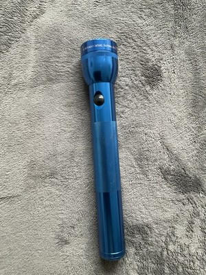 MagLite Flashlight 12'' Royal Blue 3D Cell Mag Lite Made In USA  Tested