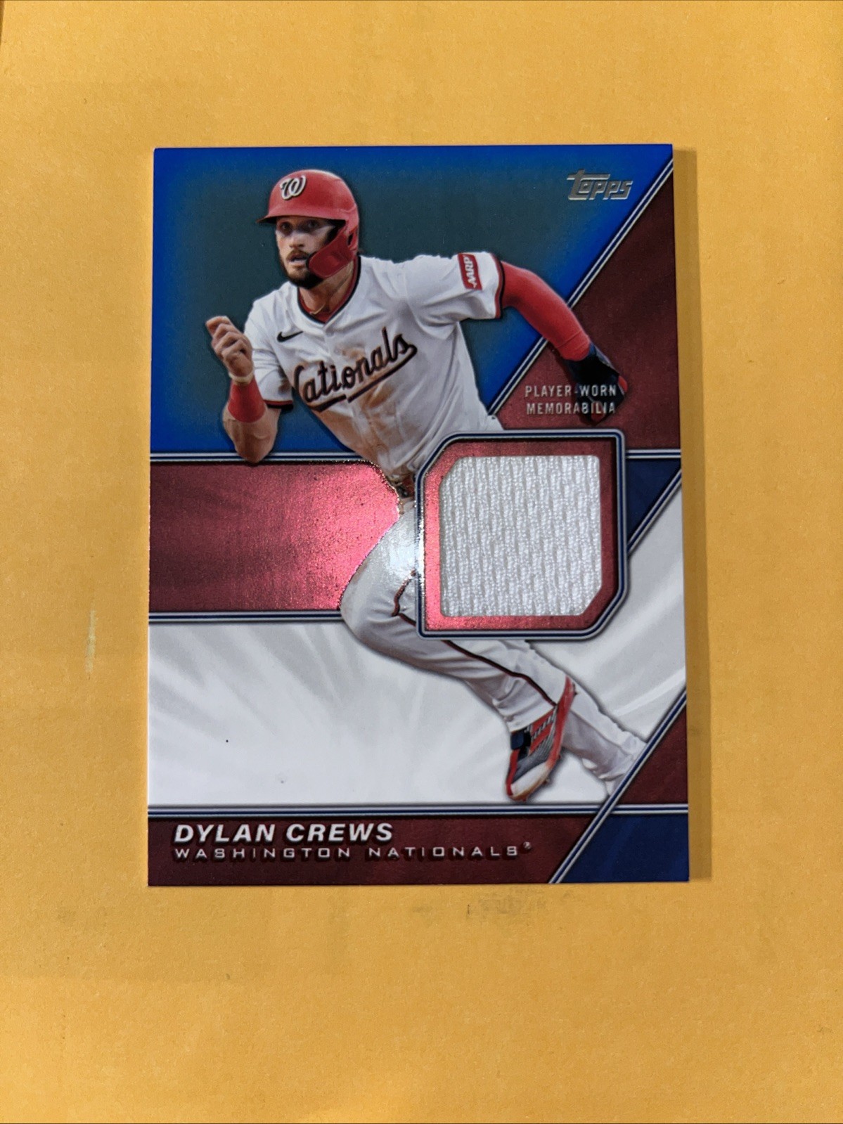 2026 Topps Series 2 DYLAN CREWS #MLM2-DC Player Worn Relic Nationals 40/150🔥