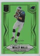 2025 Panini Donruss Elite Aspirations Lime Green 743/999 Wesley Walls #54 k6j
