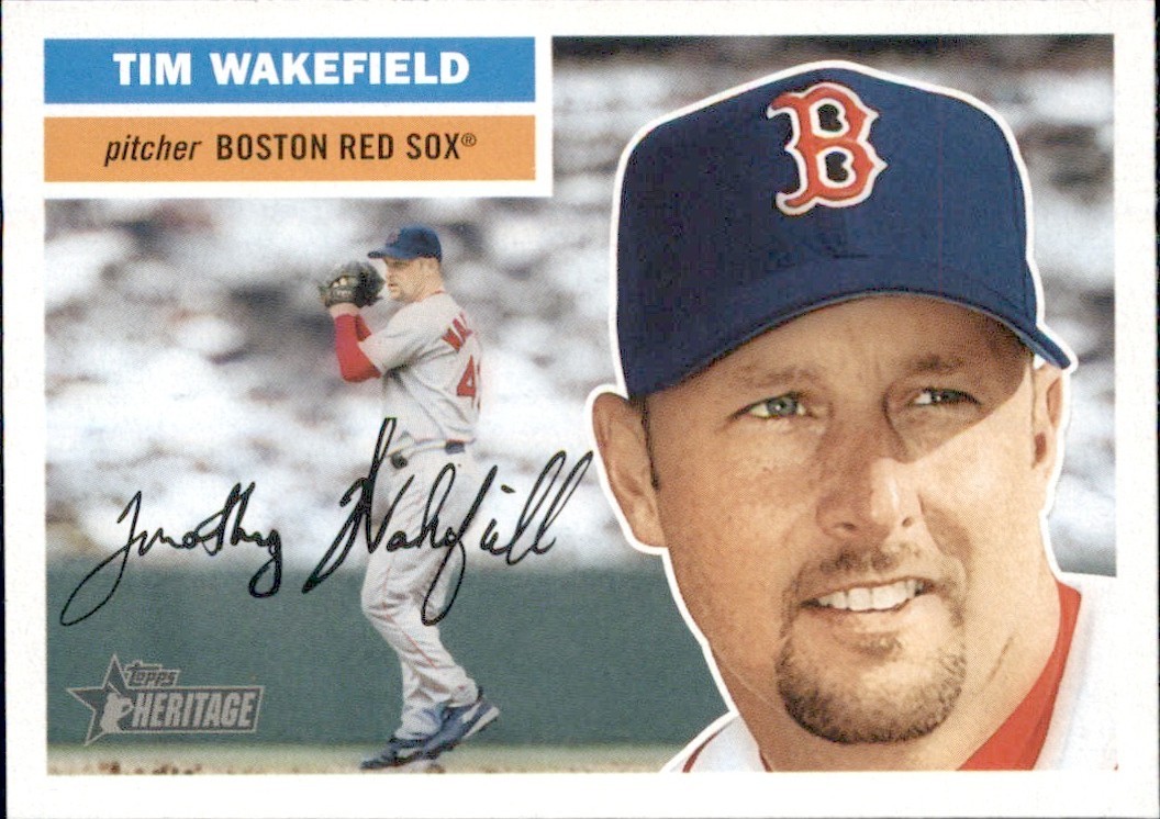 2005 Topps Heritage - Tim Wakefield Boston Red Sox Card #302