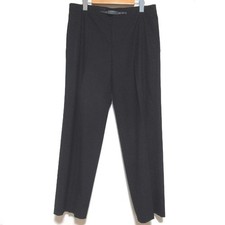 GUCCI Tom Ford Period Wide Tapered Slacks Pants Size 44 Black Womens Brand Used