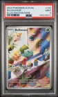 2024 Pokemon Stellar Crown Bulbasaur Illustration Rare PSA 9 #143/142 SCR EN