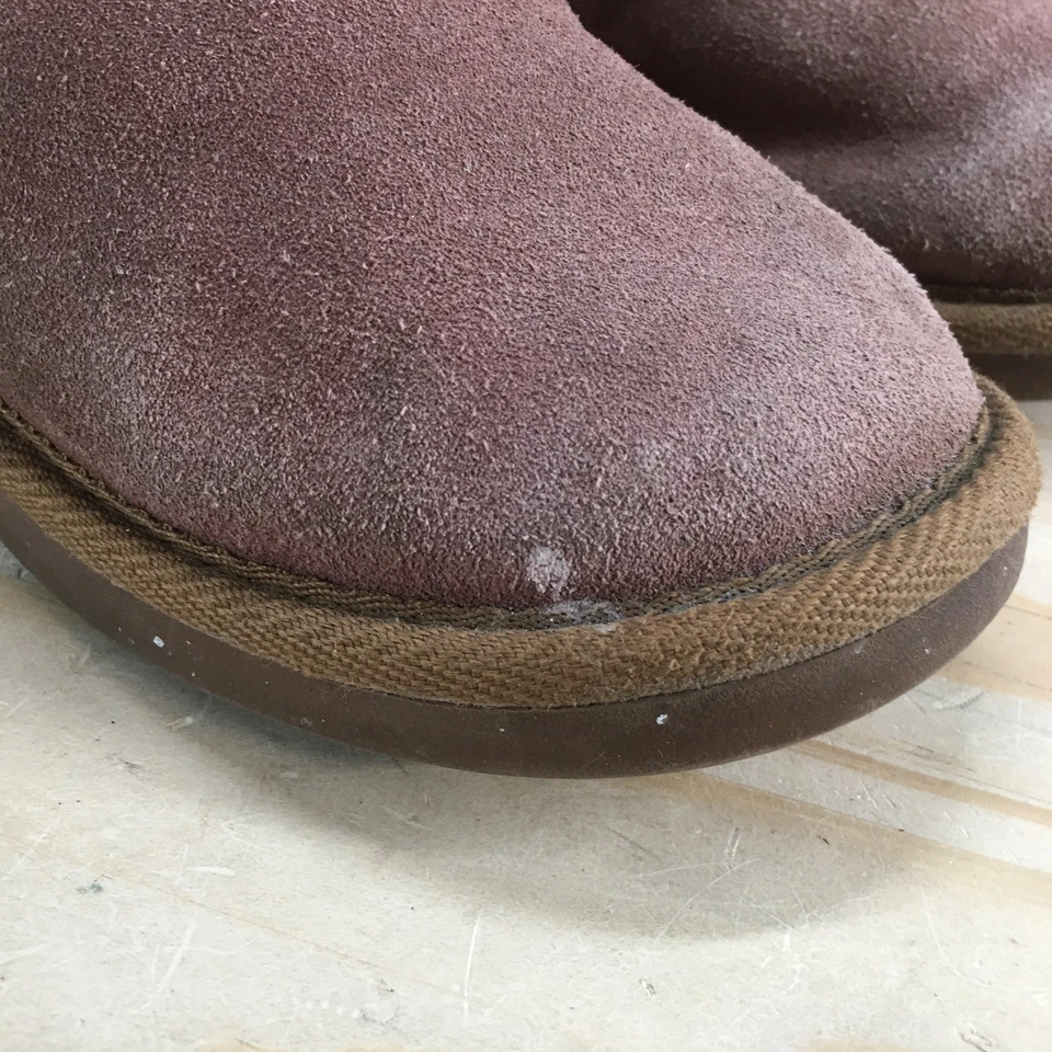 EMU высокие ботинки женщин 7 коричневый бронте Hi тянуть на замши мериносовой шерсти подкладка повседневный - Изображение 4 из 4